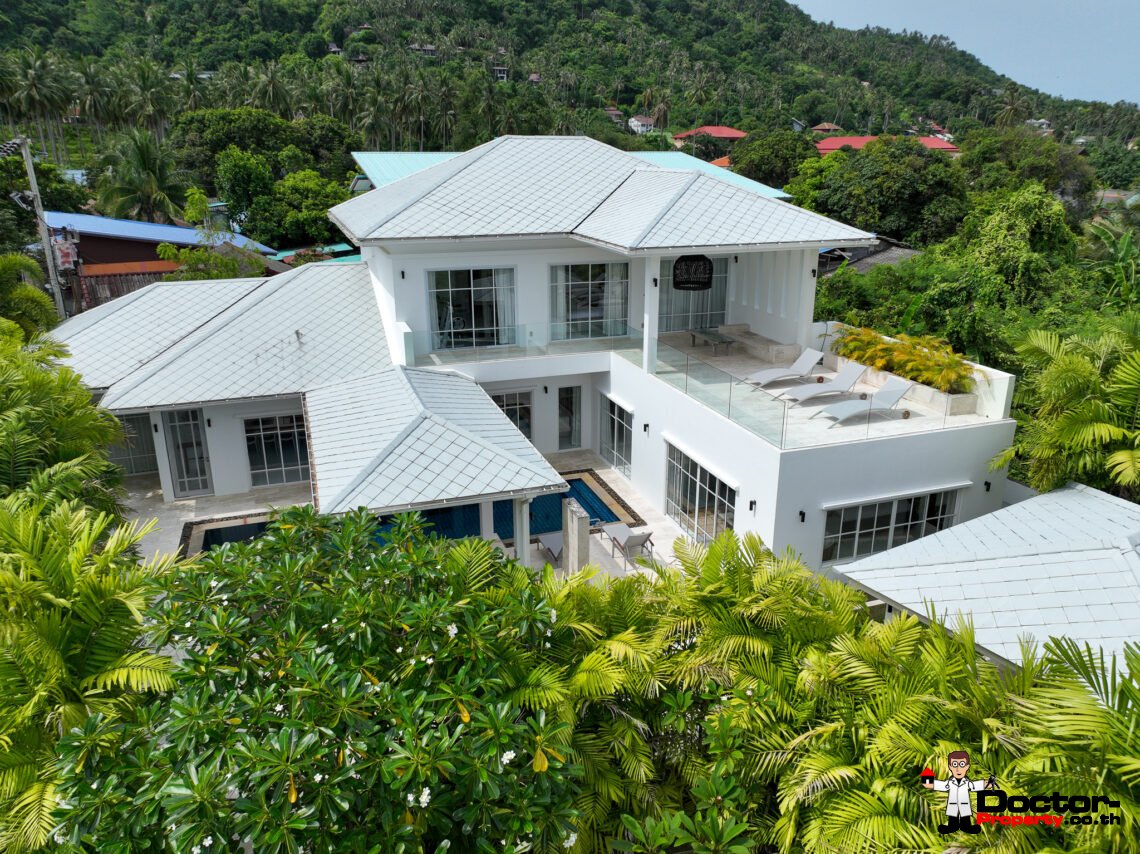 Elegant 6 Bedroom Pool Villa in Lamai, Koh Samui – For Sale